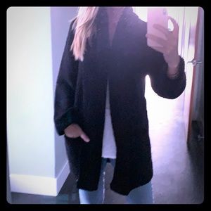 Vince boucle wool cardigan sweater
